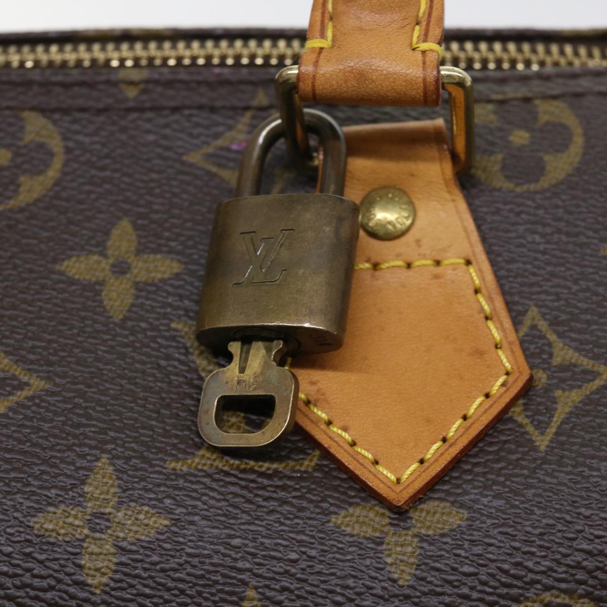 LOUIS VUITTON Monogram Speedy 30 Hand Bag M41526 LV 53968