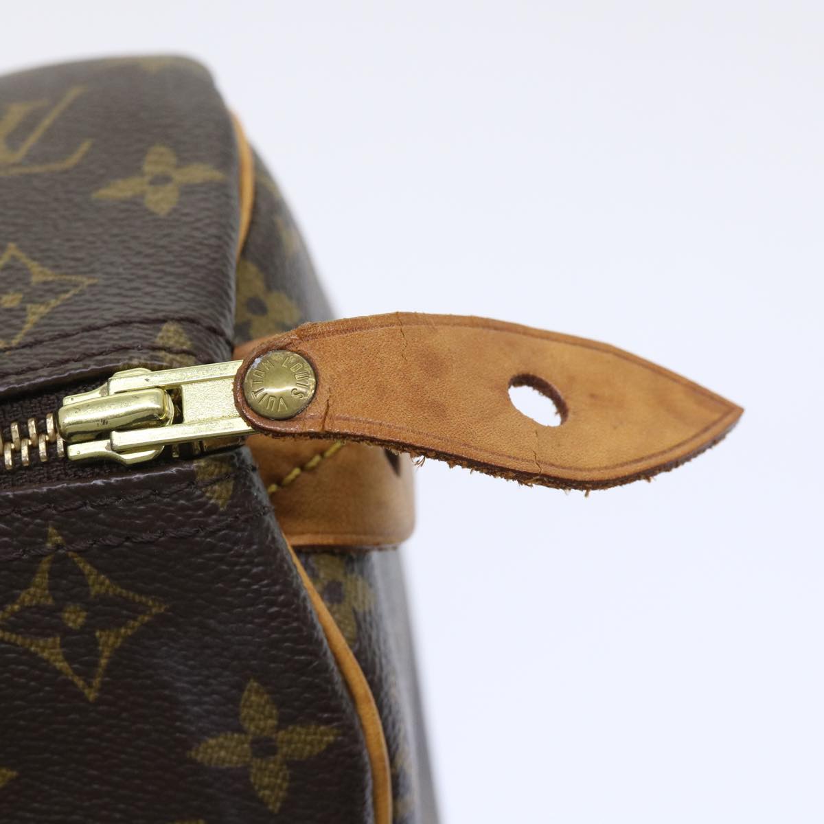 LOUIS VUITTON Monogram Speedy 30 Hand Bag M41526 LV 53968