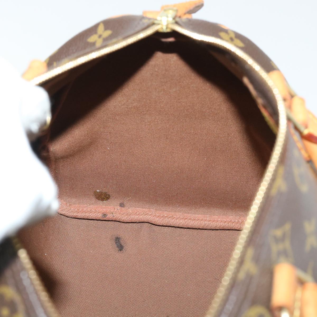 LOUIS VUITTON Monogram Speedy 30 Hand Bag M41526 LV 53968