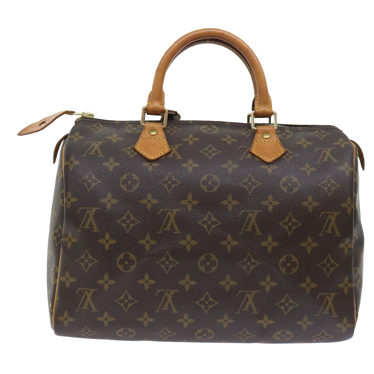 LOUIS VUITTON Monogram Speedy 30 Hand Bag M41526 LV 53968