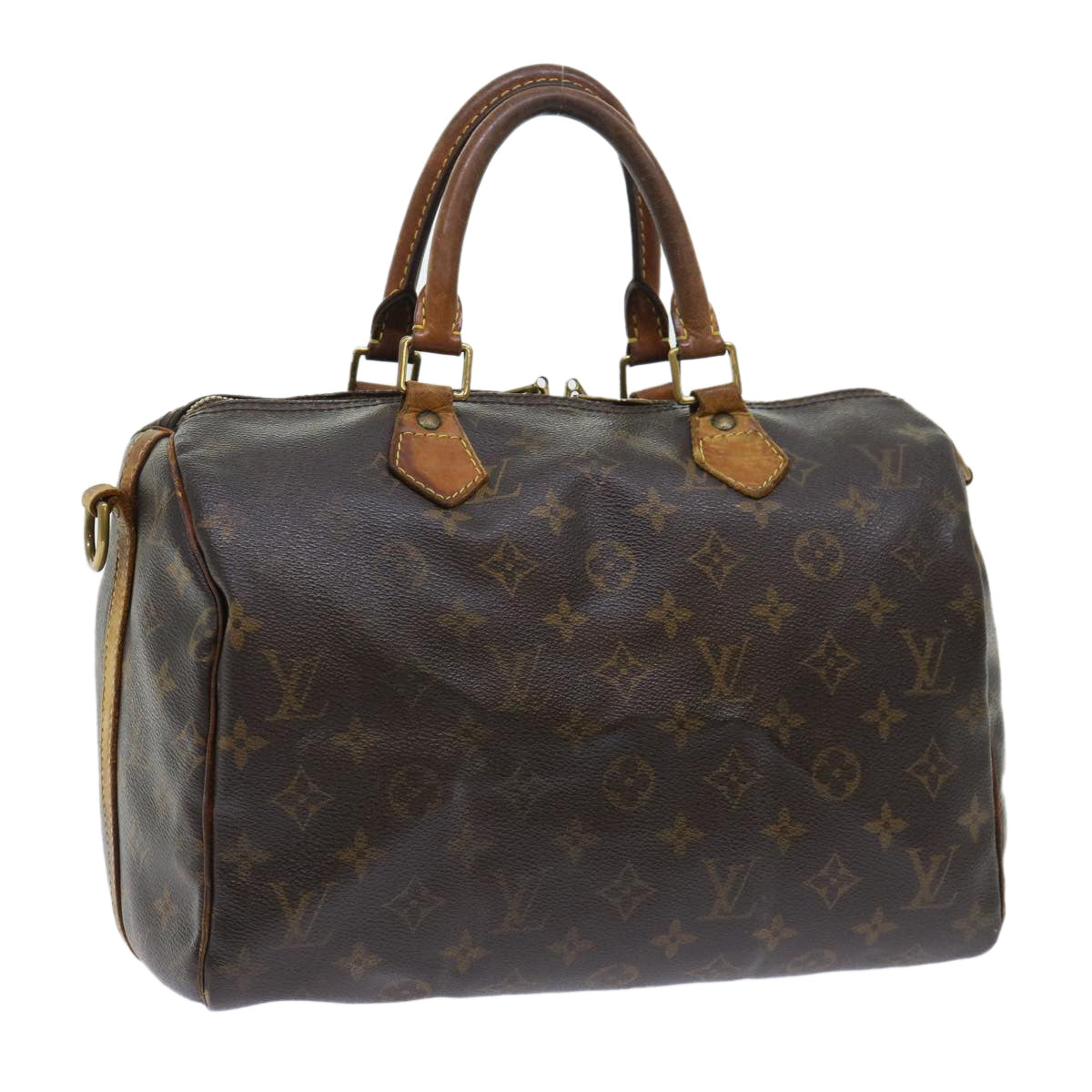 LOUIS VUITTON Monogram Speedy Bandouliere 30 Hand Bag M40391 LV 53969