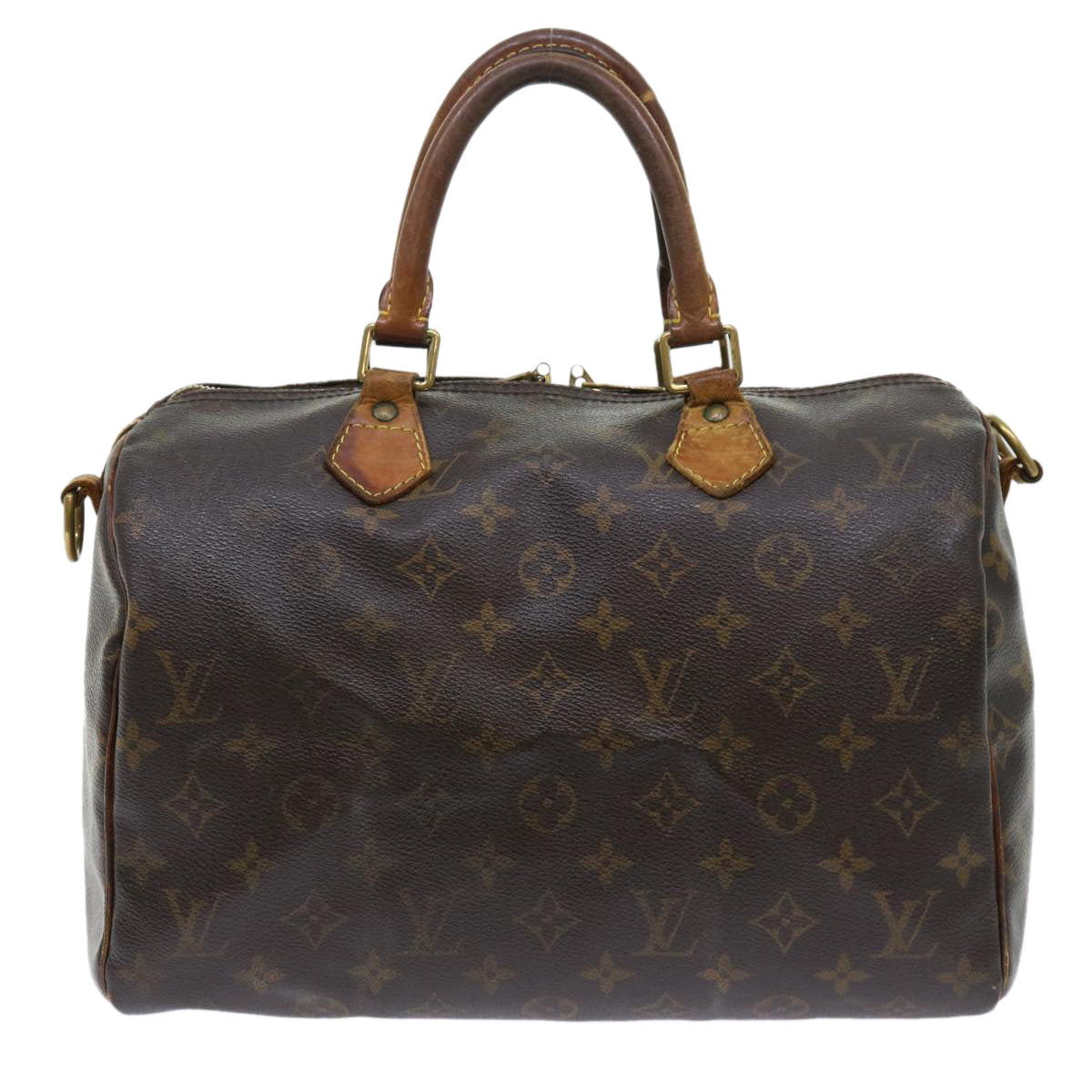LOUIS VUITTON Monogram Speedy Bandouliere 30 Hand Bag M40391 LV 53969