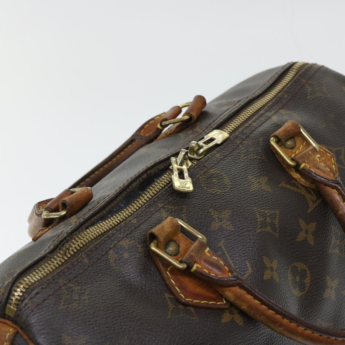 LOUIS VUITTON Monogram Speedy Bandouliere 30 Hand Bag M40391 LV 53969
