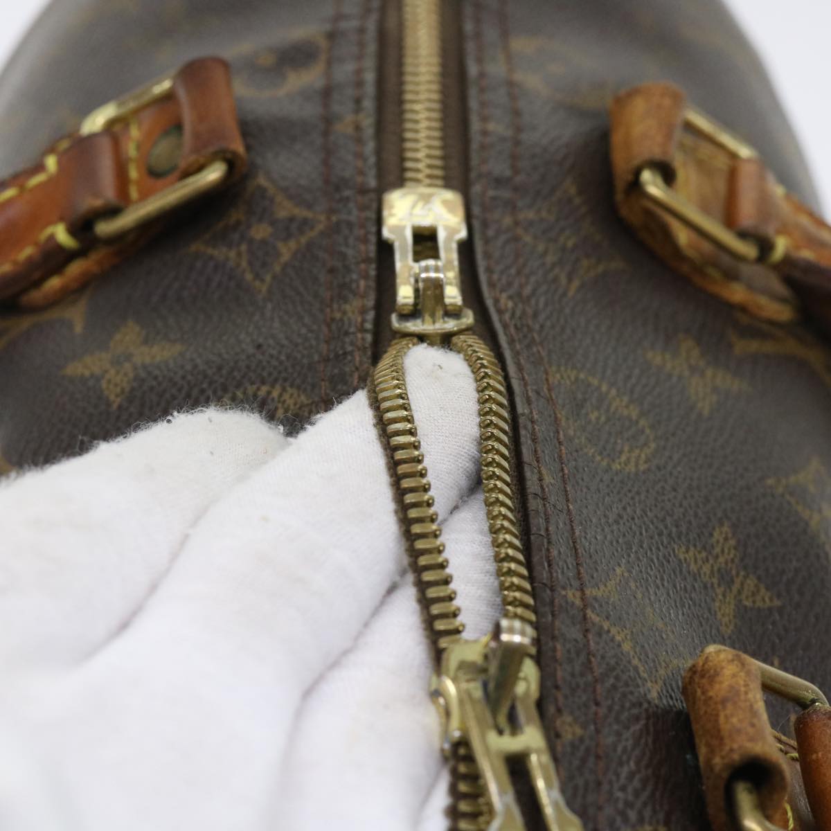 LOUIS VUITTON Monogram Speedy Bandouliere 30 Hand Bag M40391 LV 53969