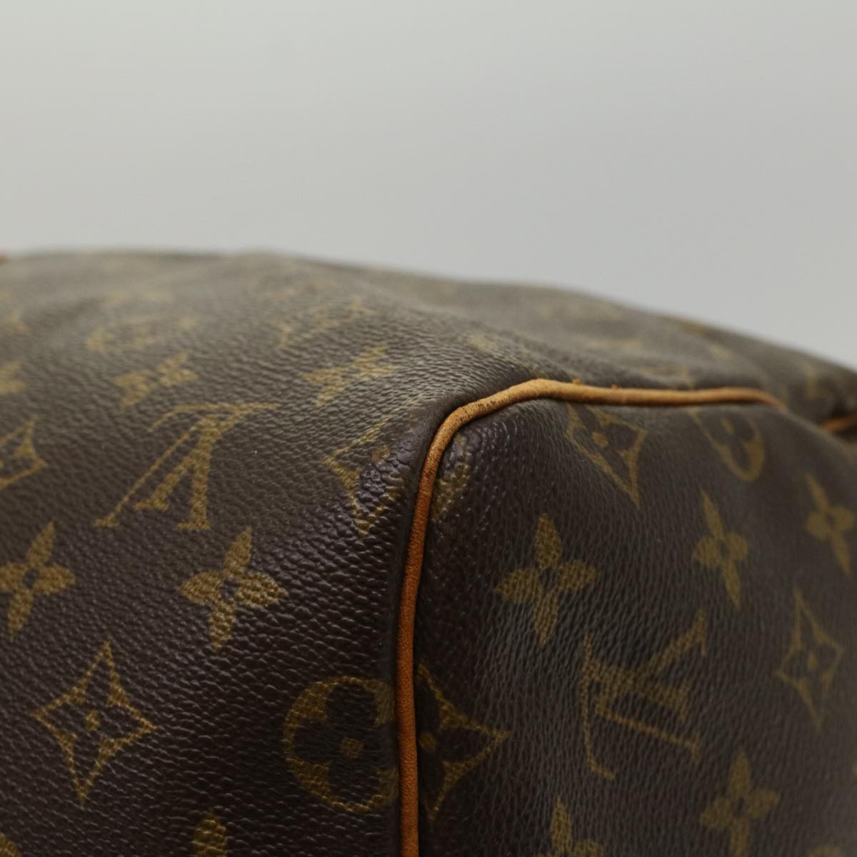 LOUIS VUITTON Monogram Keepall Bandouliere 55 Boston Bag M41414 LV 53978