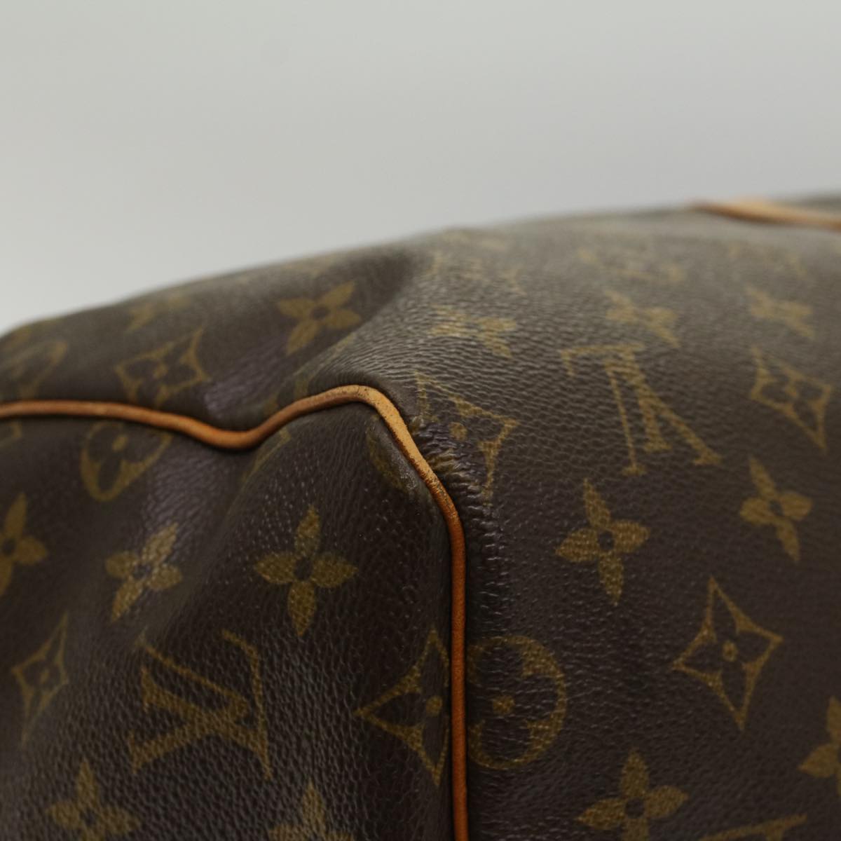 LOUIS VUITTON Monogram Keepall Bandouliere 55 Boston Bag M41414 LV 53978