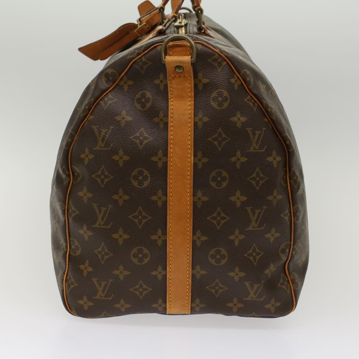 LOUIS VUITTON Monogram Keepall Bandouliere 55 Boston Bag M41414 LV 53978