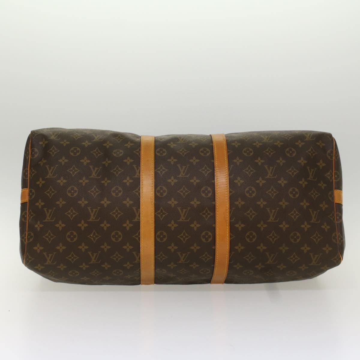 LOUIS VUITTON Monogram Keepall Bandouliere 55 Boston Bag M41414 LV 53978