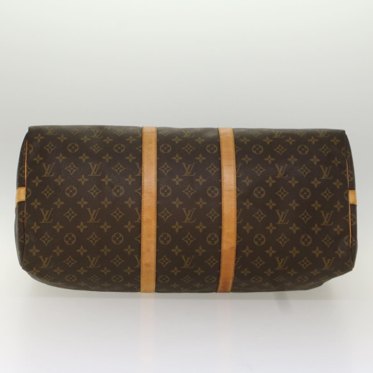 LOUIS VUITTON Monogram Keepall Bandouliere 55 Boston Bag M41414 LV 53979