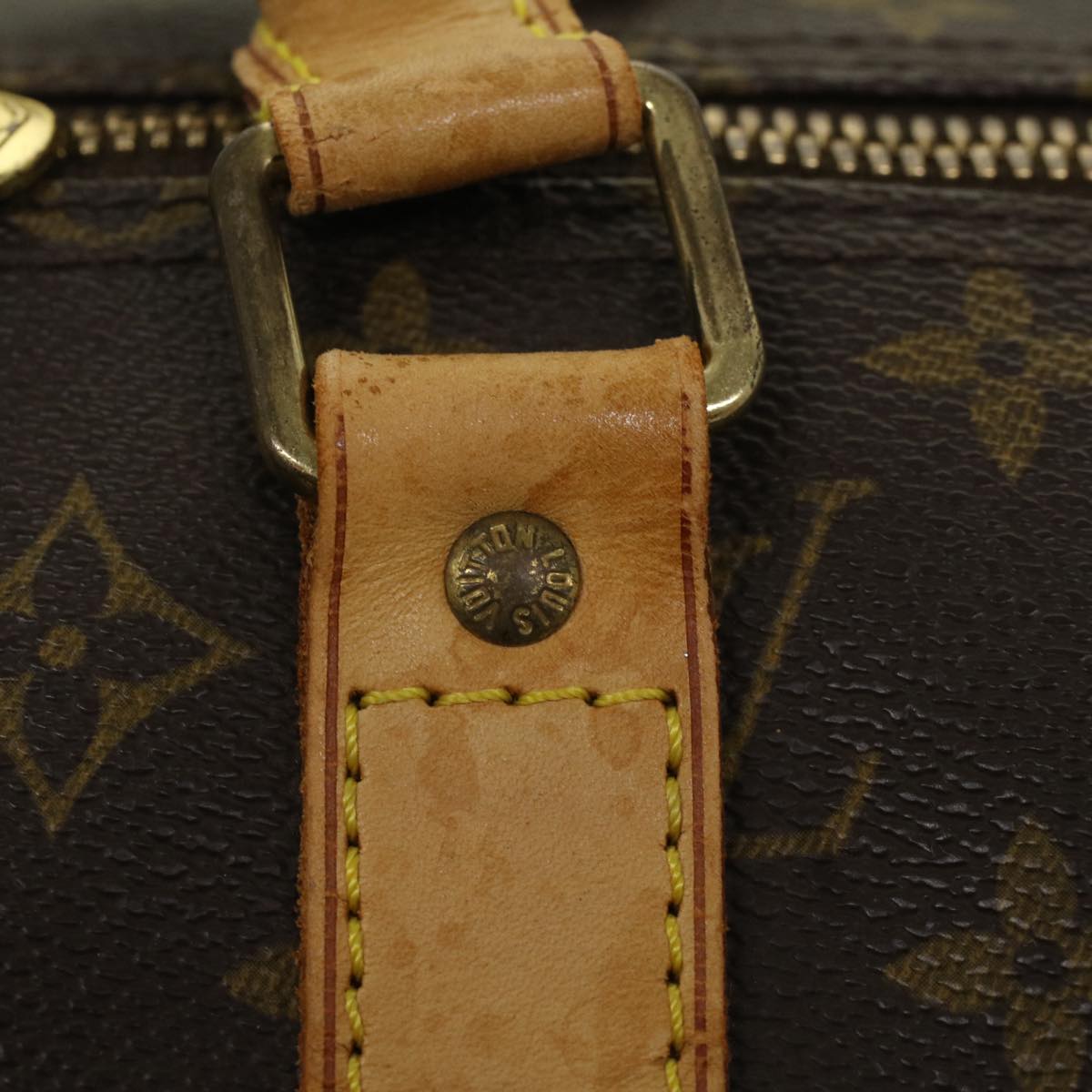 LOUIS VUITTON Monogram Keepall Bandouliere 55 Boston Bag M41414 LV 53979