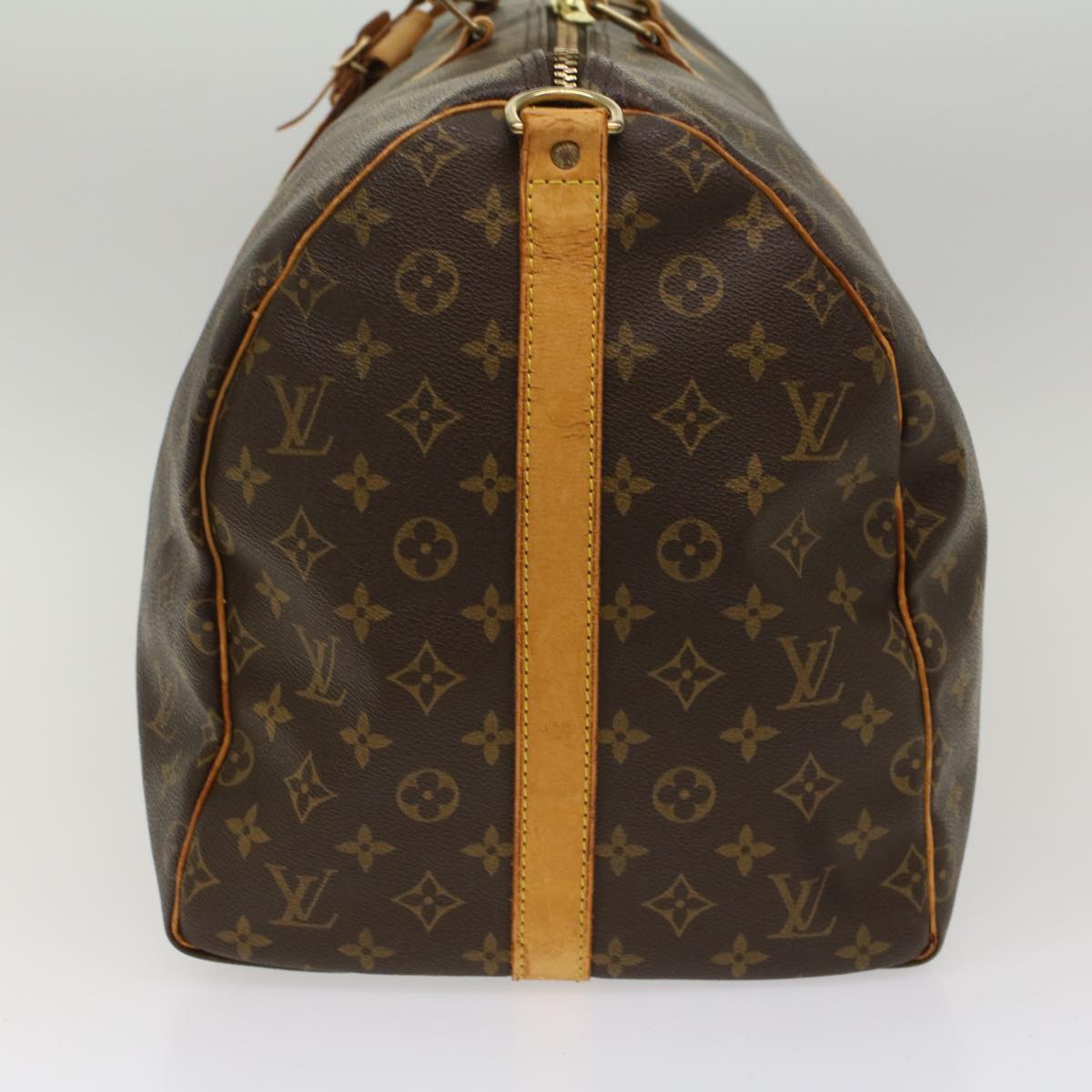 LOUIS VUITTON Monogram Keepall Bandouliere 55 Boston Bag M41414 LV 53979