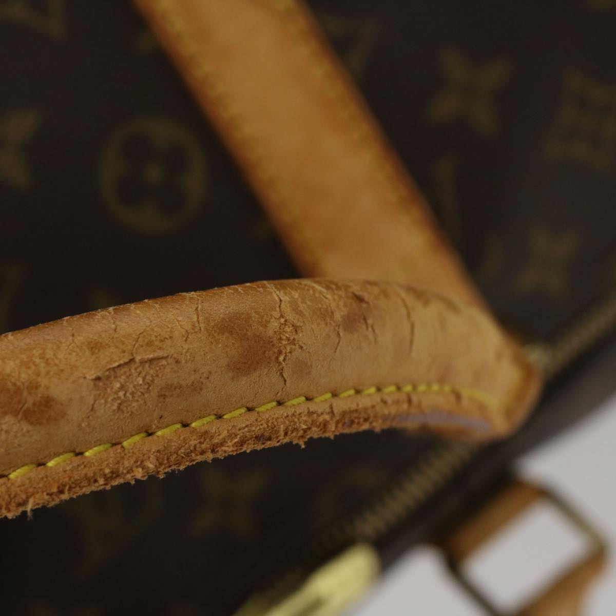 LOUIS VUITTON Monogram Keepall Bandouliere 55 Boston Bag M41414 LV 53979