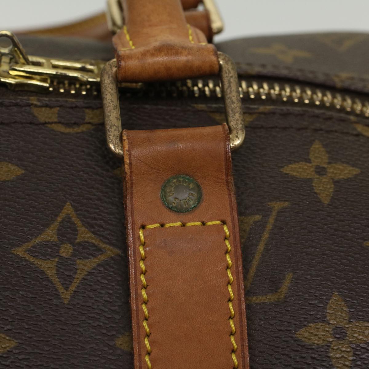 LOUIS VUITTON Monogram Keepall Bandouliere 55 Boston Bag M41414 LV 53980