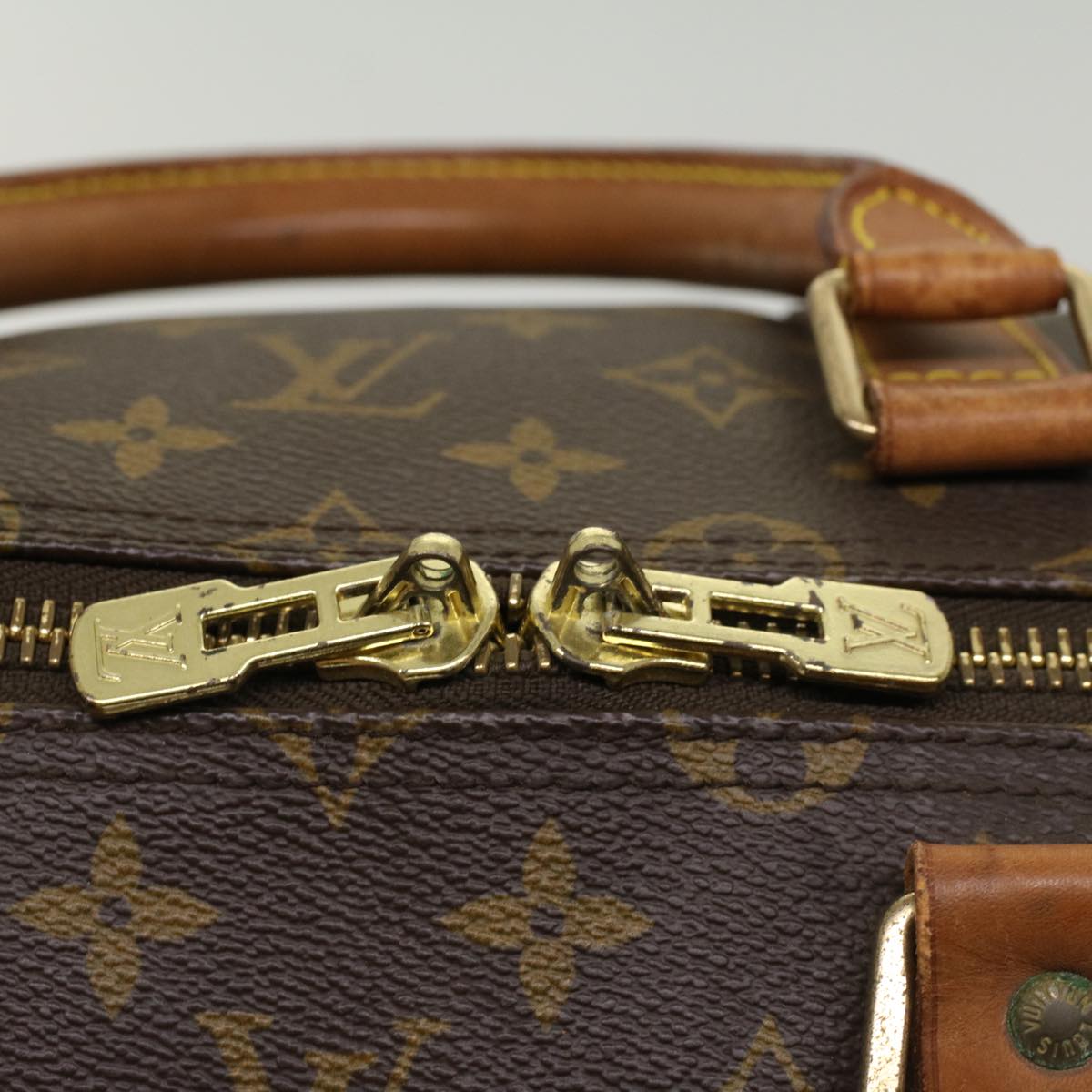 LOUIS VUITTON Monogram Keepall Bandouliere 55 Boston Bag M41414 LV 53980