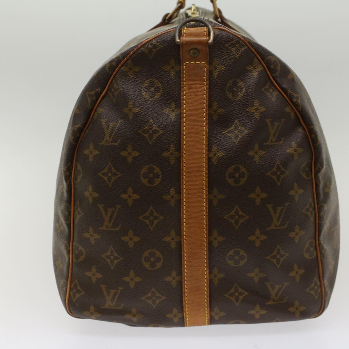 LOUIS VUITTON Monogram Keepall Bandouliere 55 Boston Bag M41414 LV 53980
