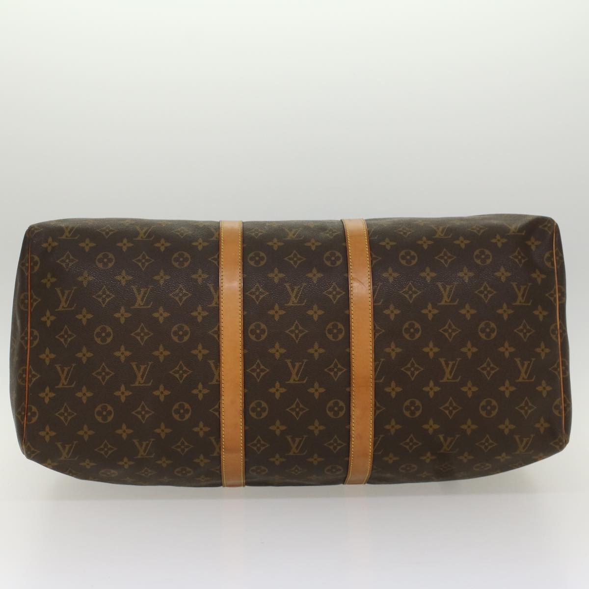 LOUIS VUITTON Monogram Keepall 55 Boston Bag M41424 LV 53981