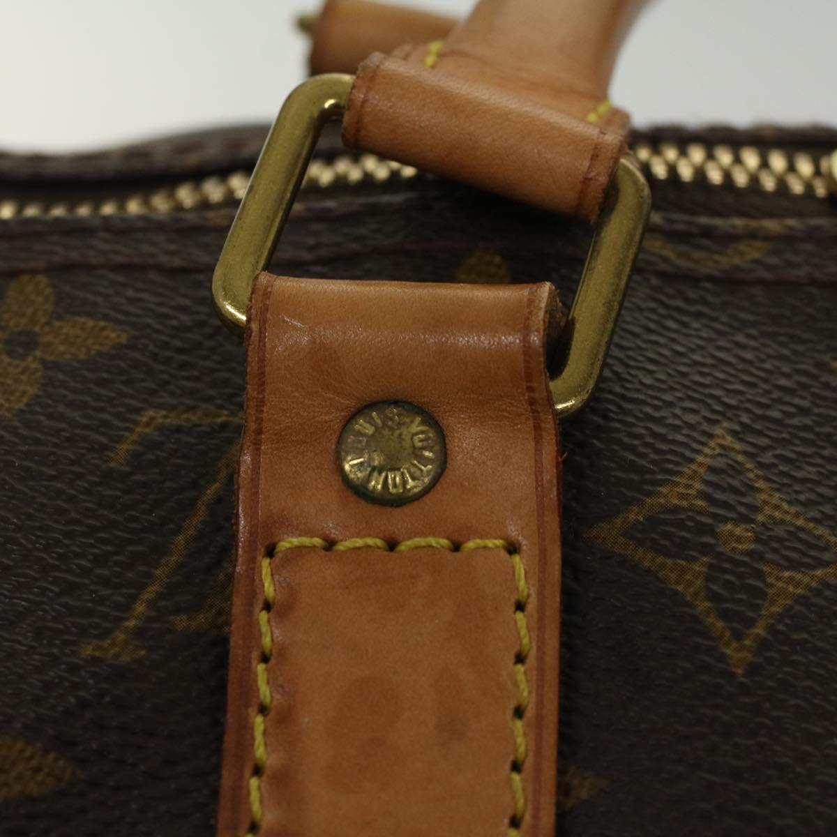 LOUIS VUITTON Monogram Keepall 55 Boston Bag M41424 LV 53981