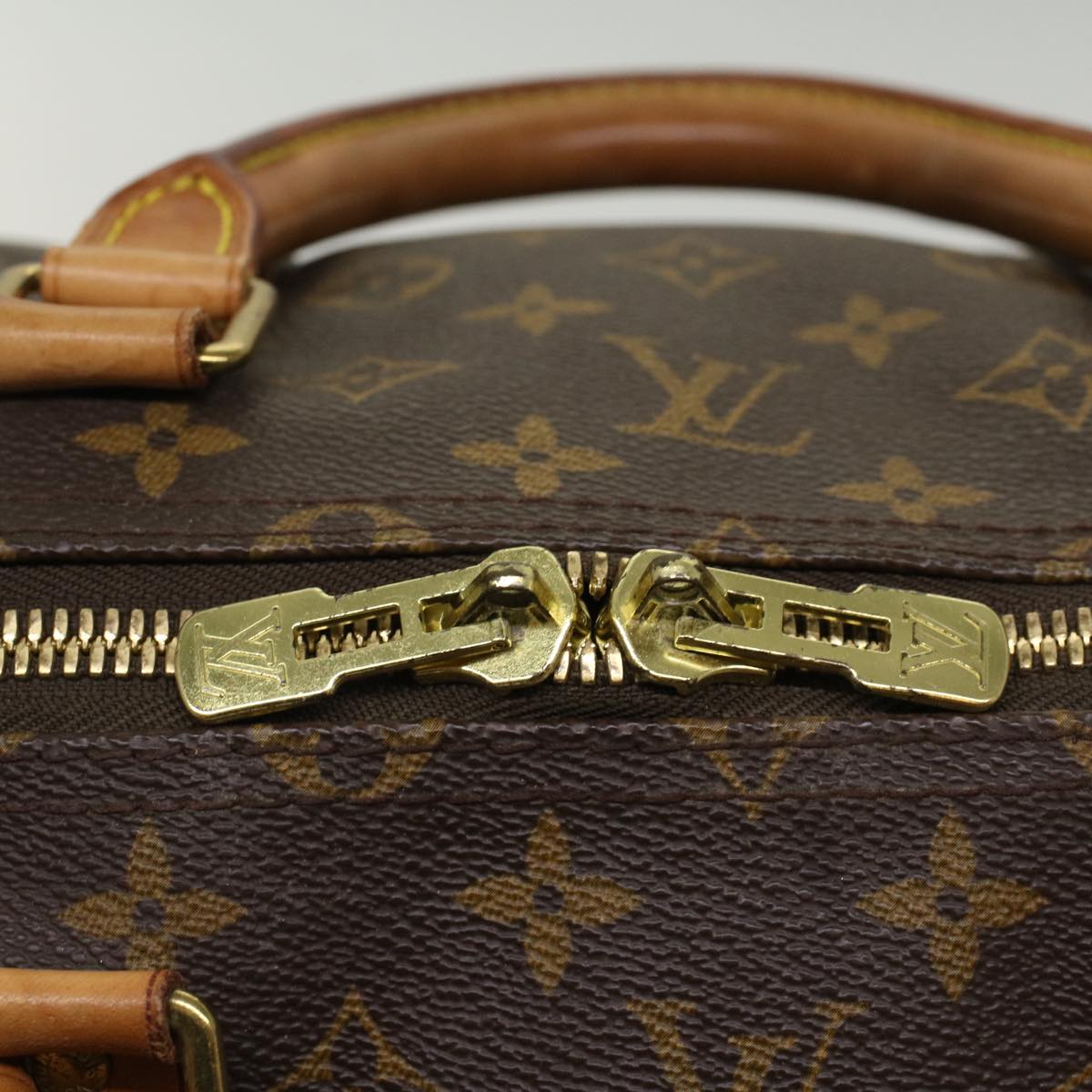 LOUIS VUITTON Monogram Keepall 55 Boston Bag M41424 LV 53981