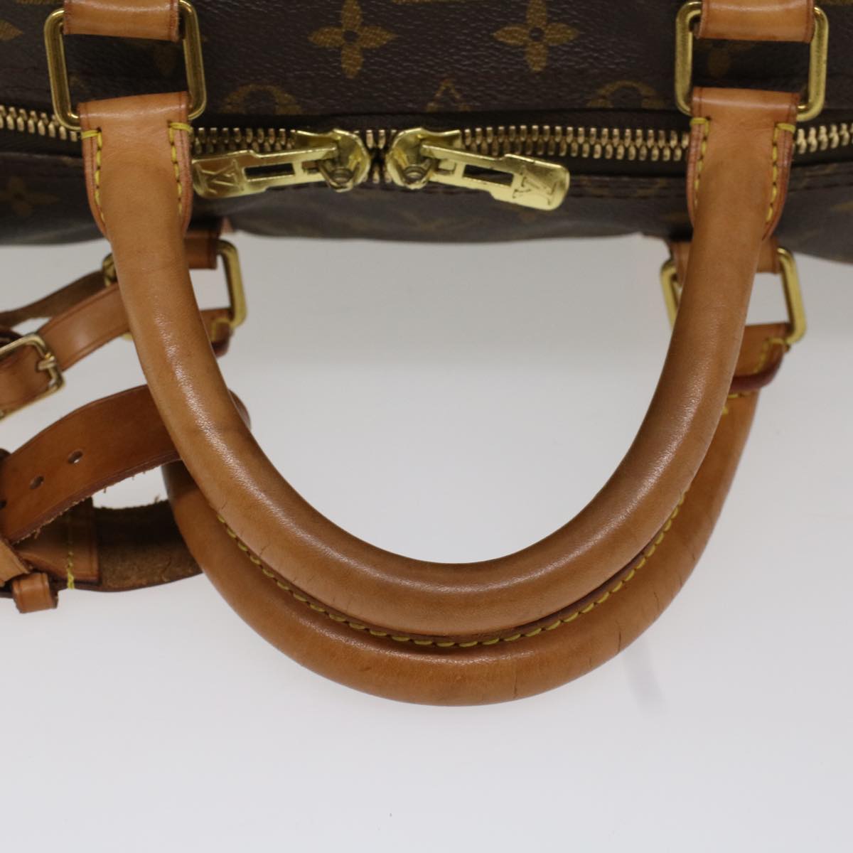 LOUIS VUITTON Monogram Keepall 55 Boston Bag M41424 LV 53981