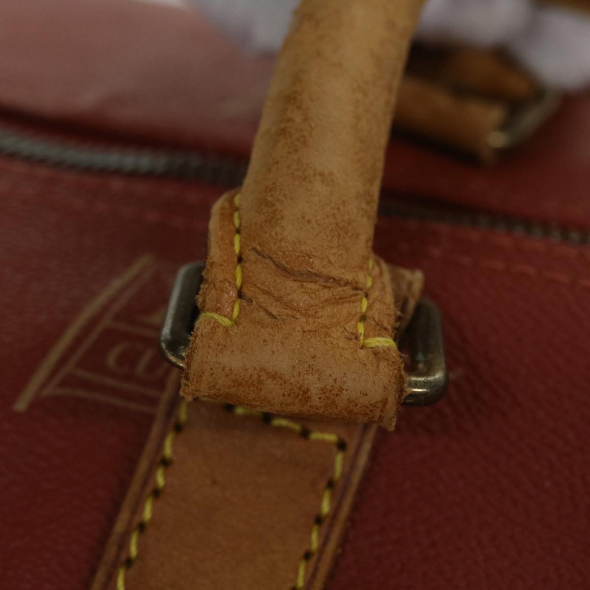 LOUIS VUITTON LV Cup Kabul Boston Bag Red M80020 LV 53983
