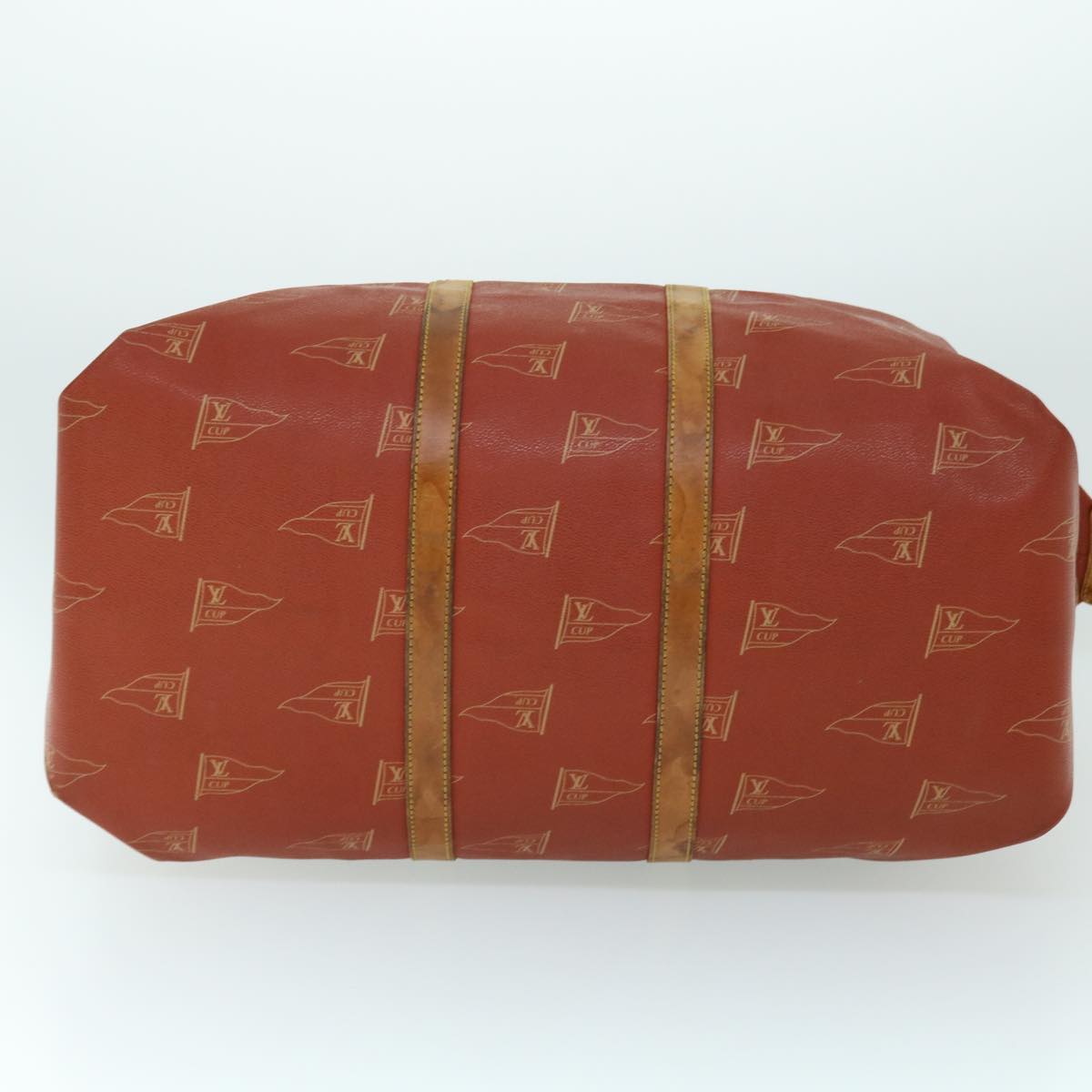 LOUIS VUITTON LV Cup Kabul Boston Bag Red M80020 LV 53983