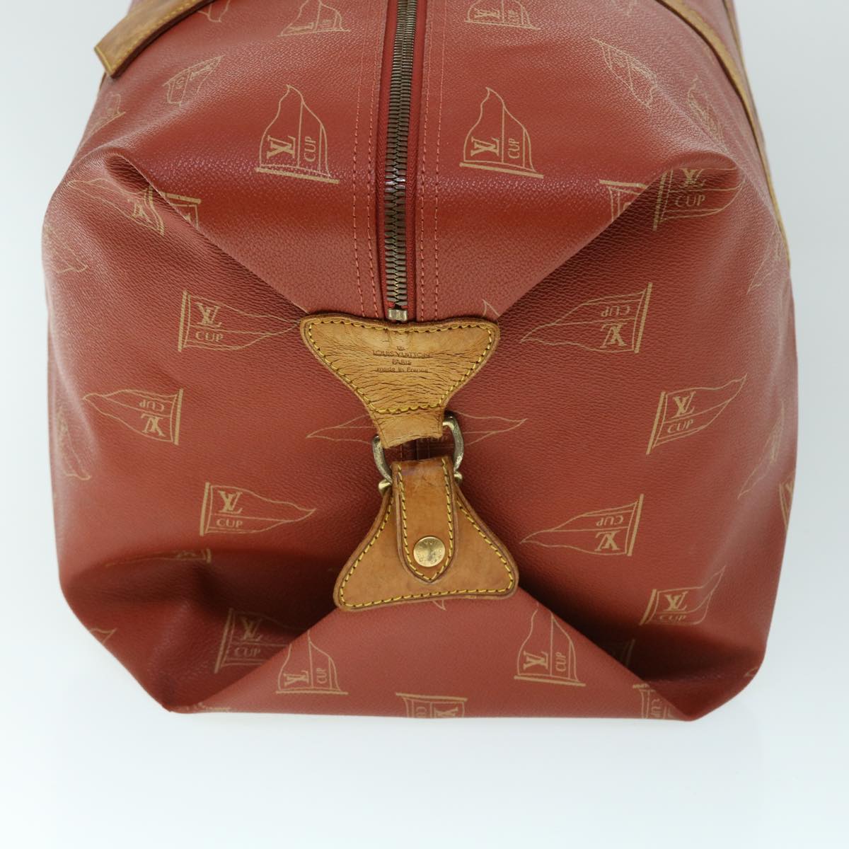 LOUIS VUITTON LV Cup Kabul Boston Bag Red M80020 LV 53983