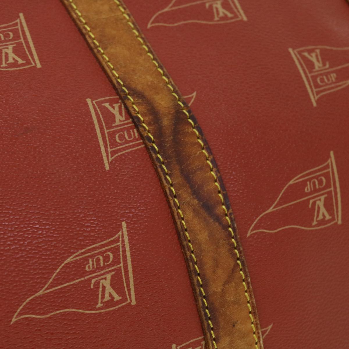 LOUIS VUITTON LV Cup Kabul Boston Bag Red M80020 LV 53983