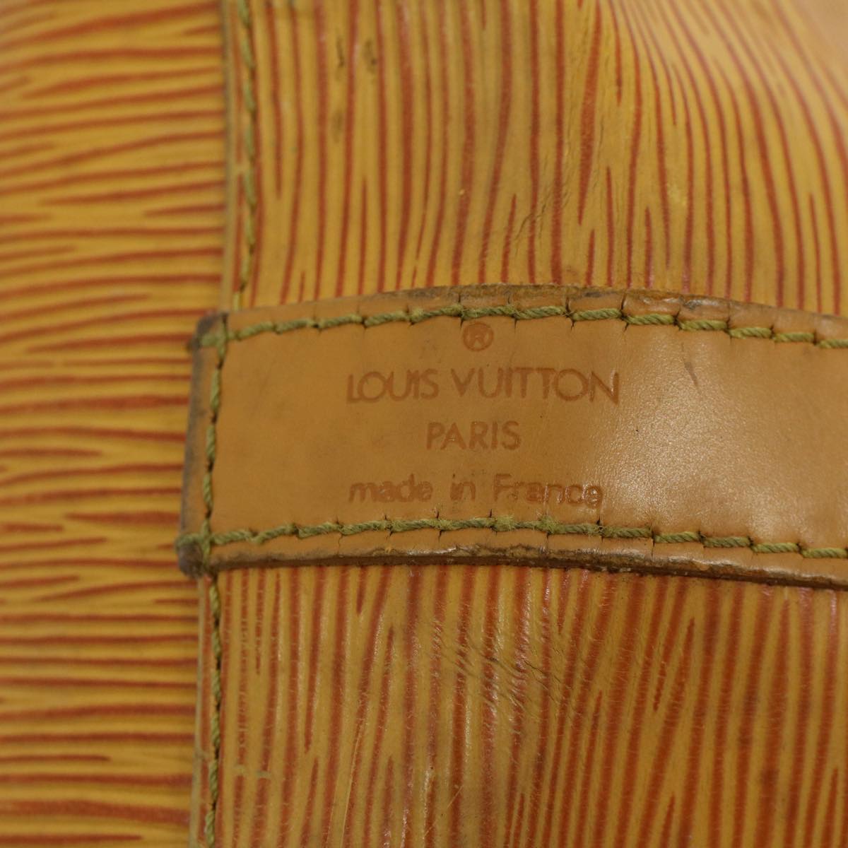 LOUIS VUITTON Epi Petit Noe Shoulder Bag Tassili Yellow M44109 LV 53985