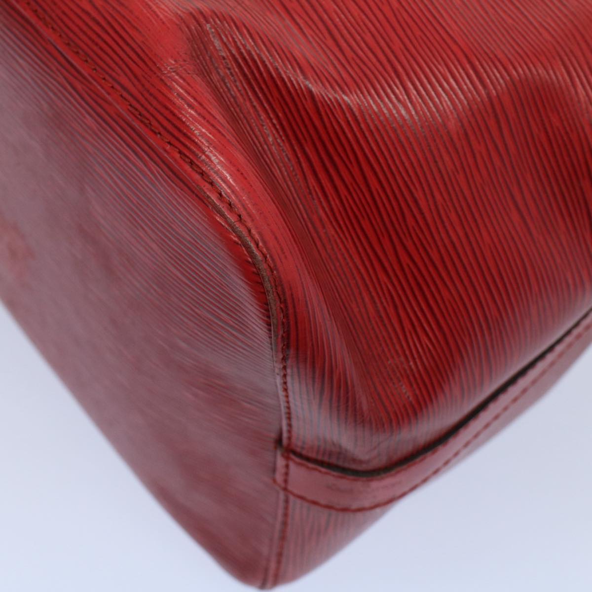 LOUIS VUITTON Epi Petit Noe Shoulder Bag Red M44107 LV 53986