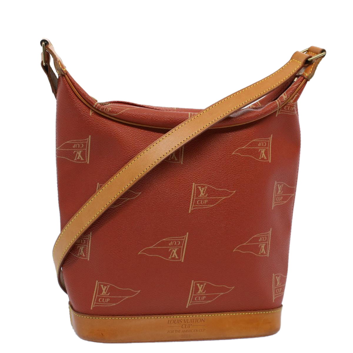 LOUIS VUITTON LOUIS VUITTON Cup Le Touquet Shoulder Bag Red M80027 53988