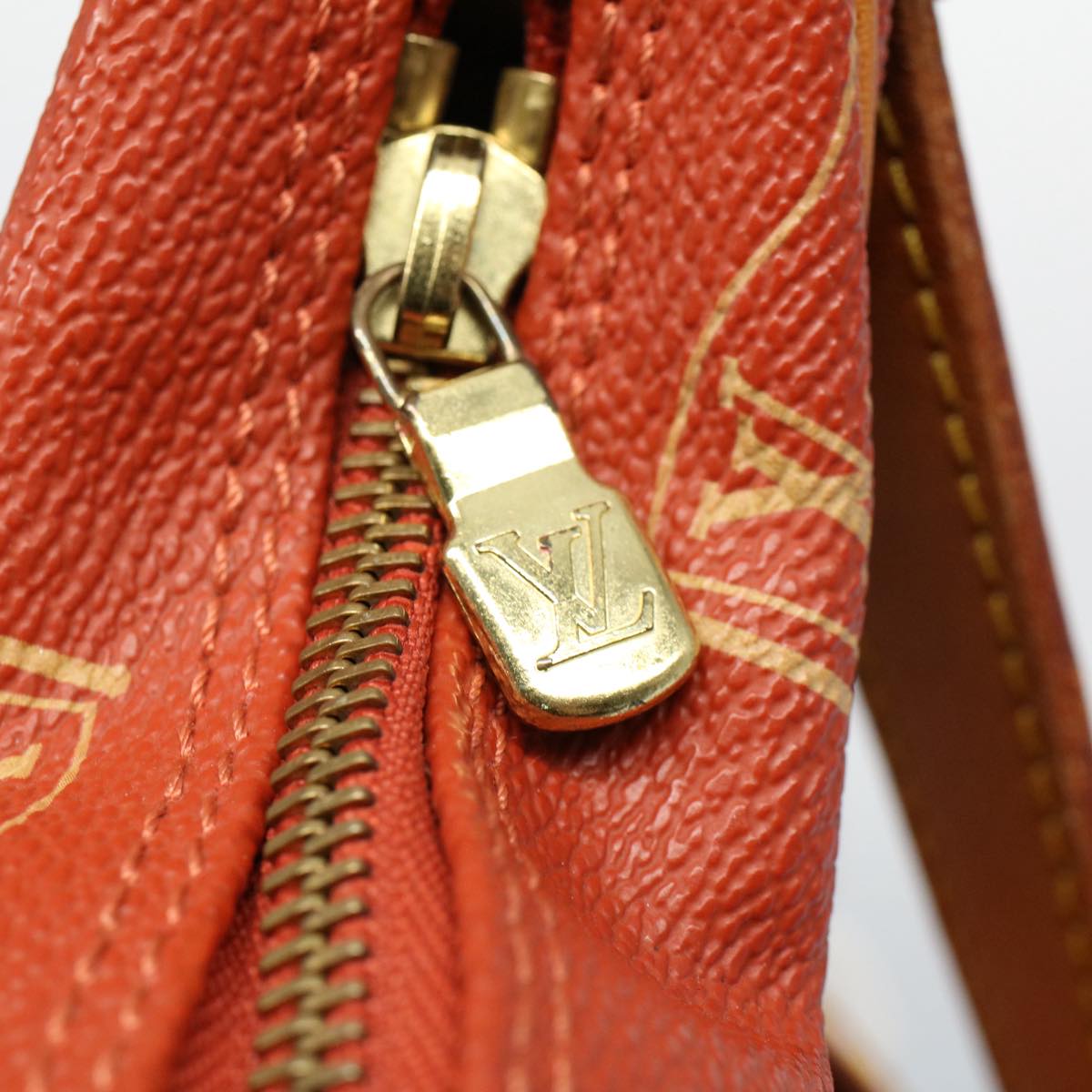 LOUIS VUITTON LOUIS VUITTON Cup Le Touquet Shoulder Bag Red M80027 53988
