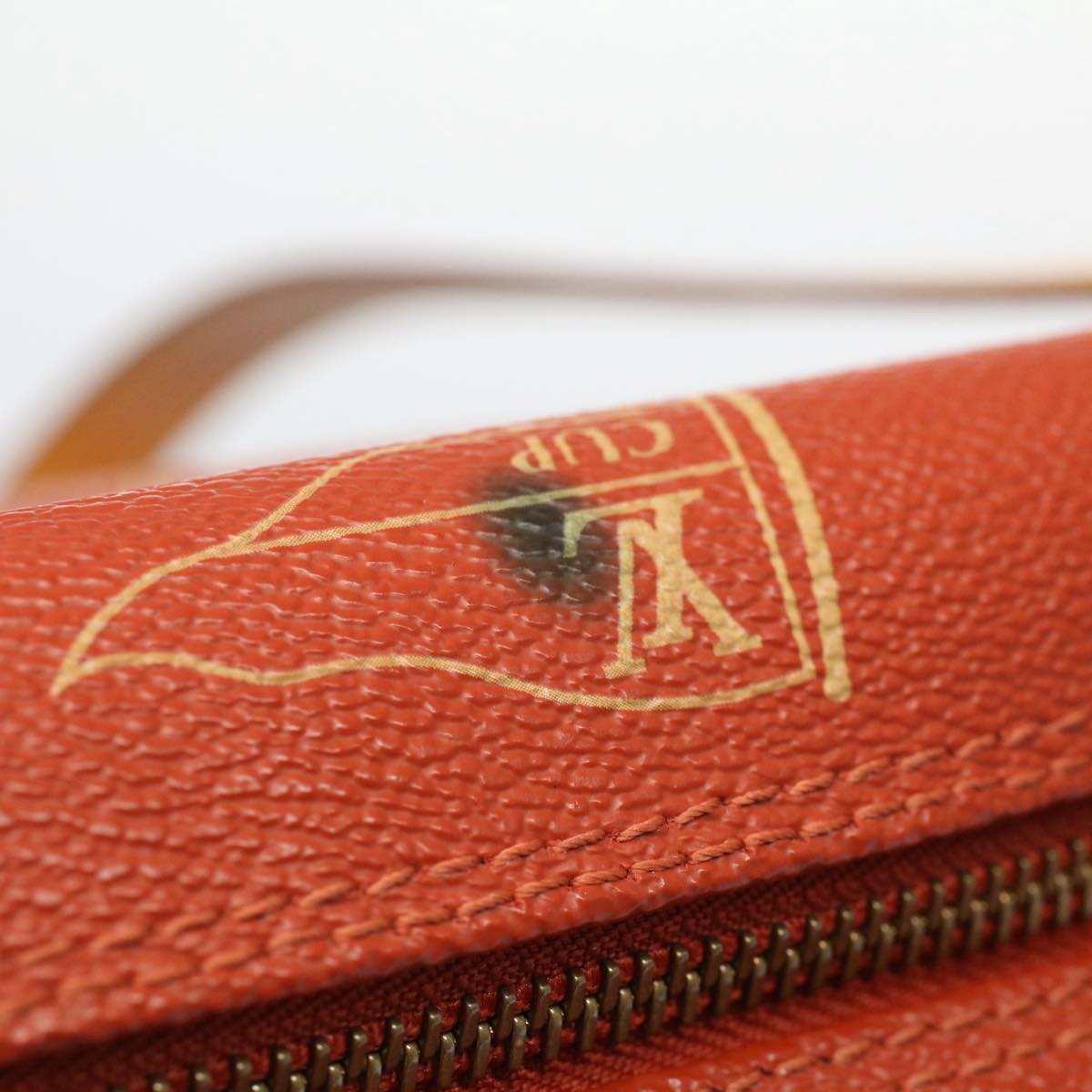 LOUIS VUITTON LOUIS VUITTON Cup Le Touquet Shoulder Bag Red M80027 53988