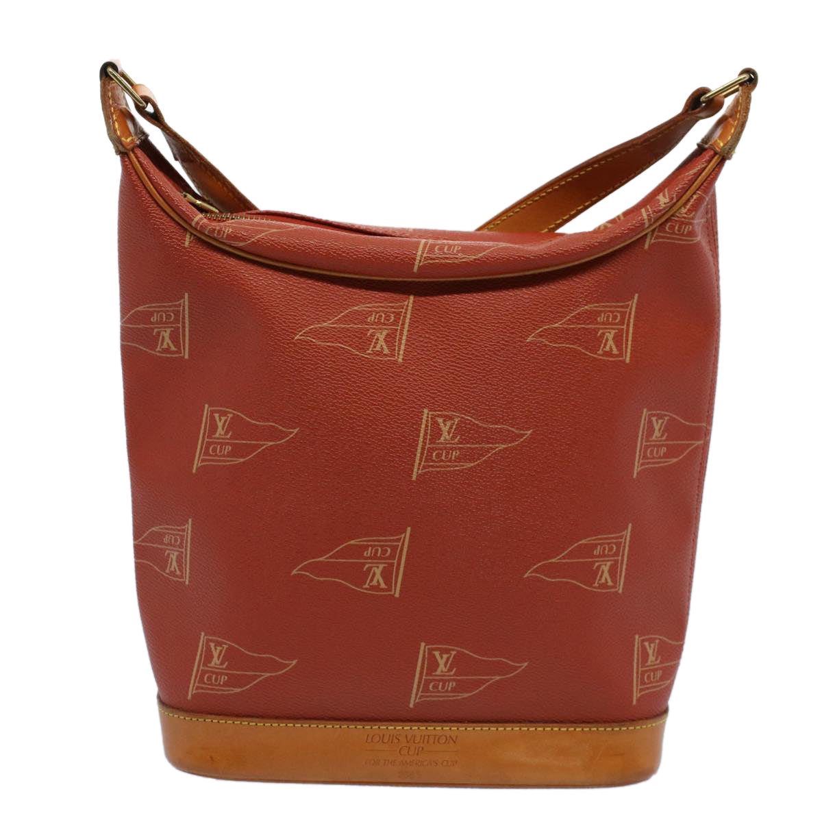 LOUIS VUITTON LOUIS VUITTON Cup Le Touquet Shoulder Bag Red M80027 53988