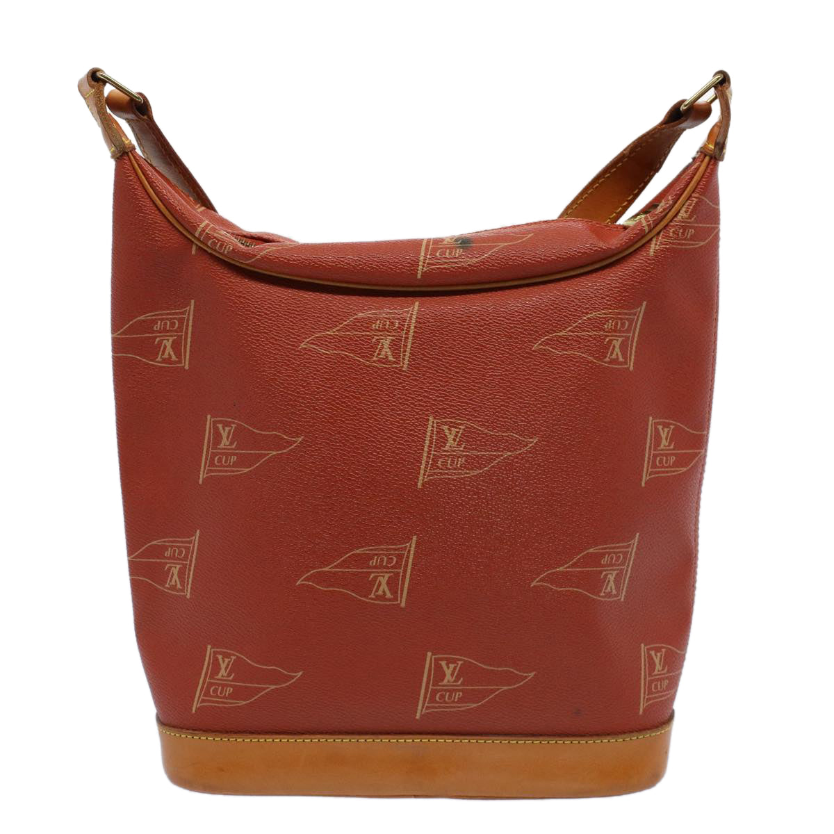 LOUIS VUITTON LOUIS VUITTON Cup Le Touquet Shoulder Bag Red M80027 53988
