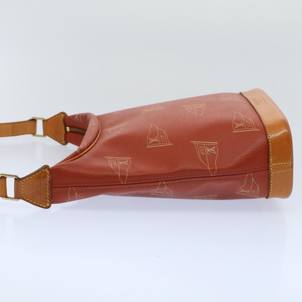 LOUIS VUITTON LOUIS VUITTON Cup Le Touquet Shoulder Bag Red M80027 53988