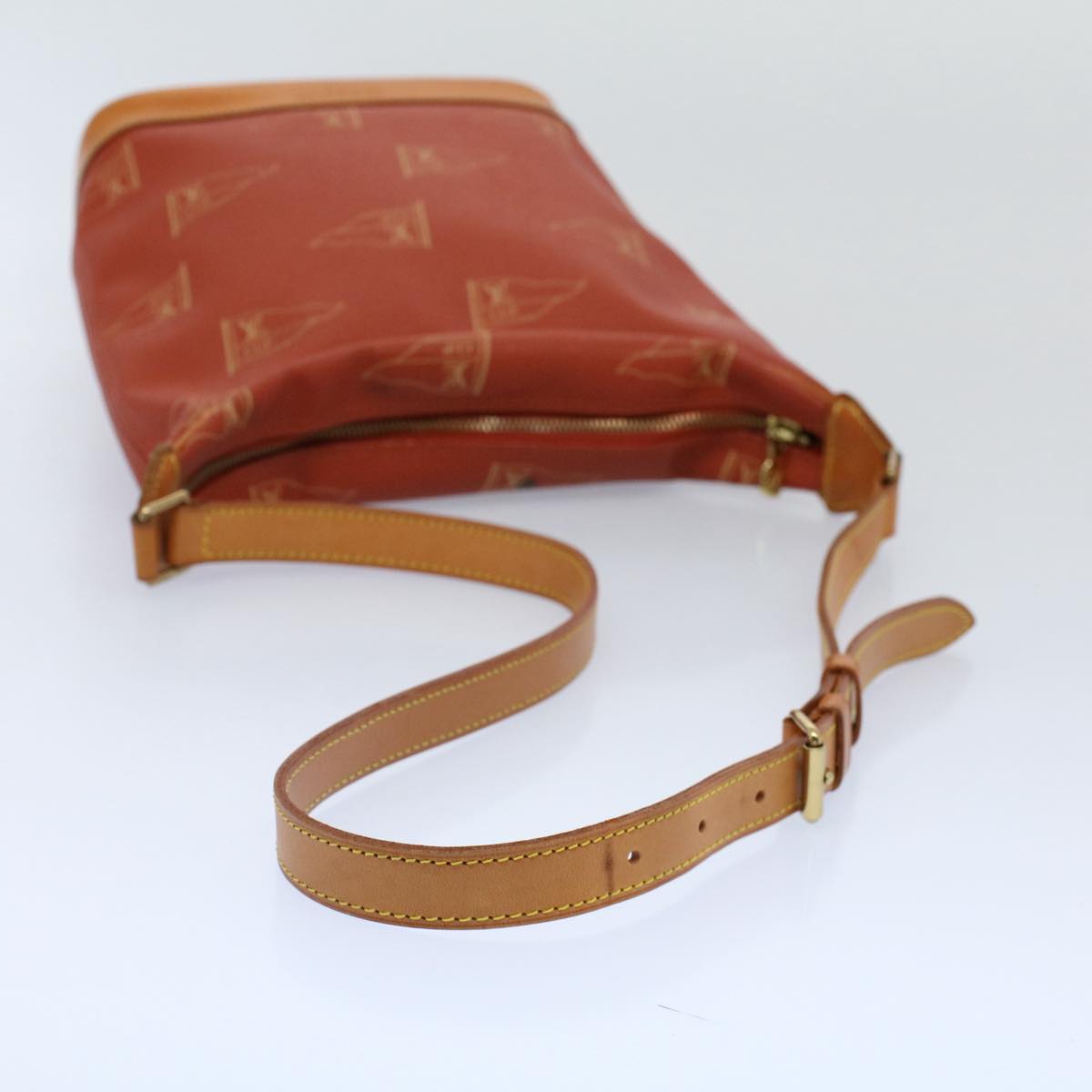 LOUIS VUITTON LOUIS VUITTON Cup Le Touquet Shoulder Bag Red M80027 53988