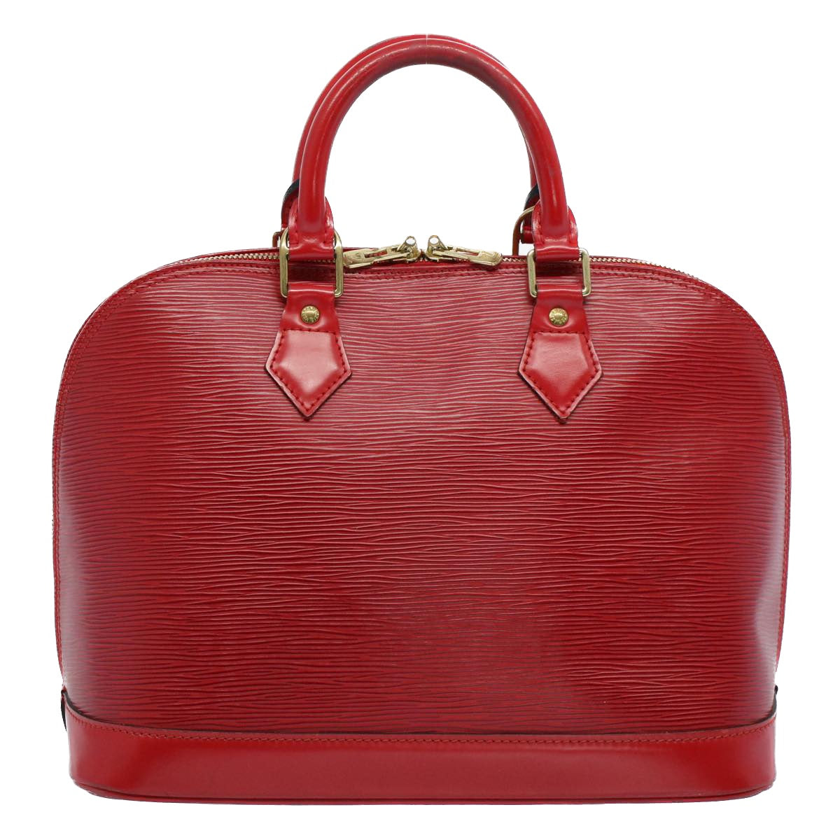 LOUIS VUITTON Epi Alma Hand Bag Castilian Red M52147 LV 53991