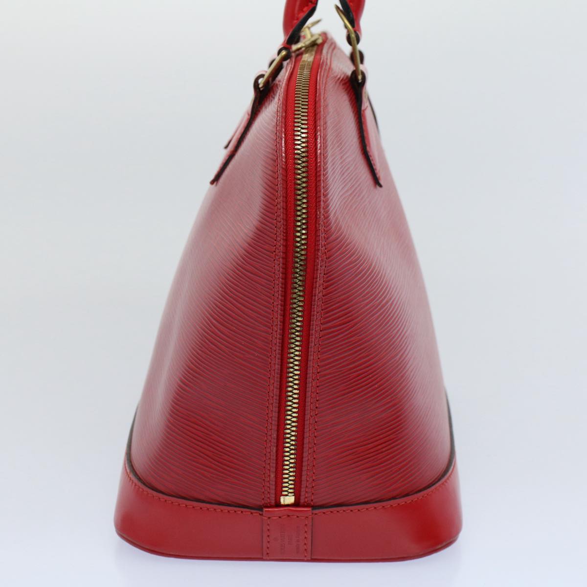 LOUIS VUITTON Epi Alma Hand Bag Castilian Red M52147 LV 53991