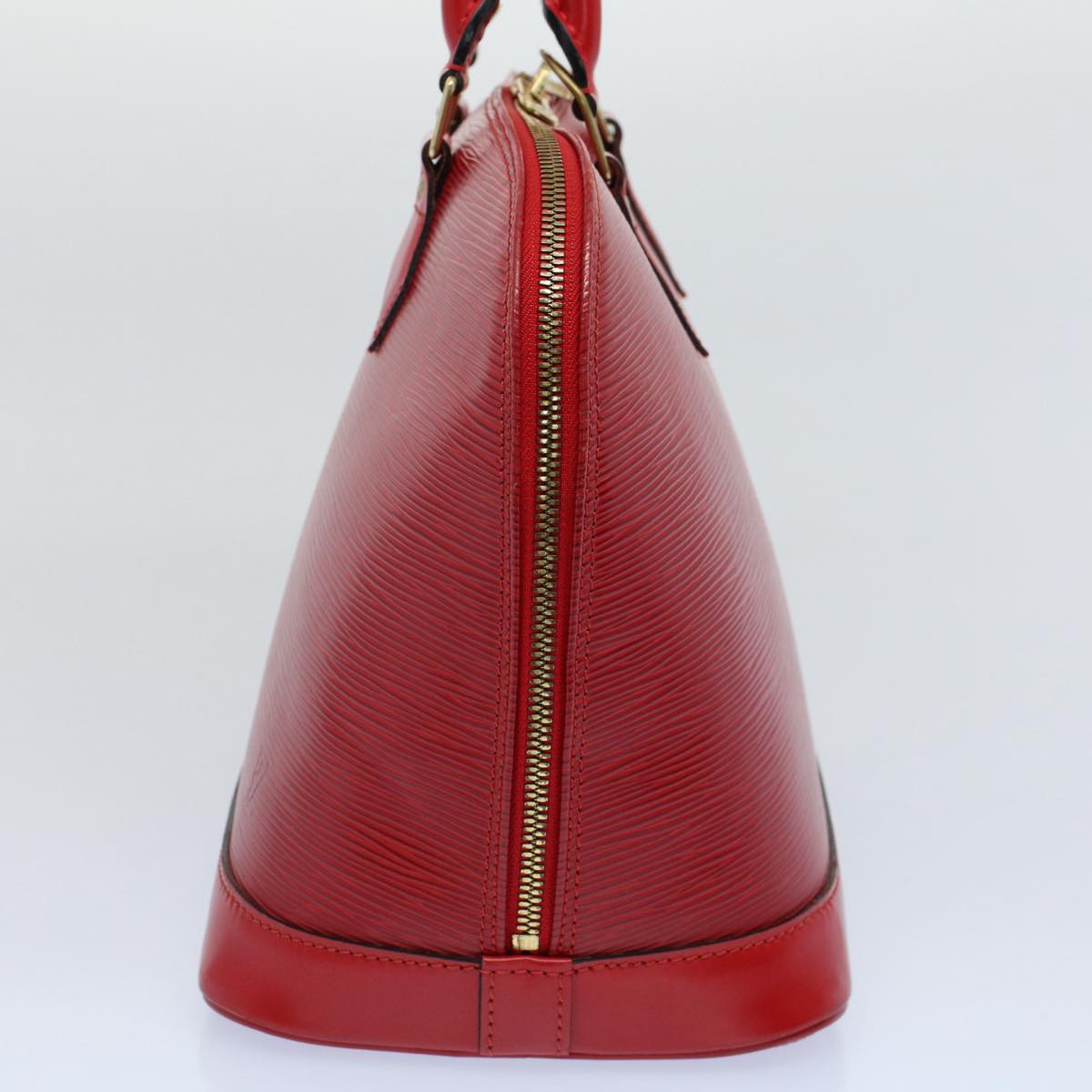 LOUIS VUITTON Epi Alma Hand Bag Castilian Red M52147 LV 53991