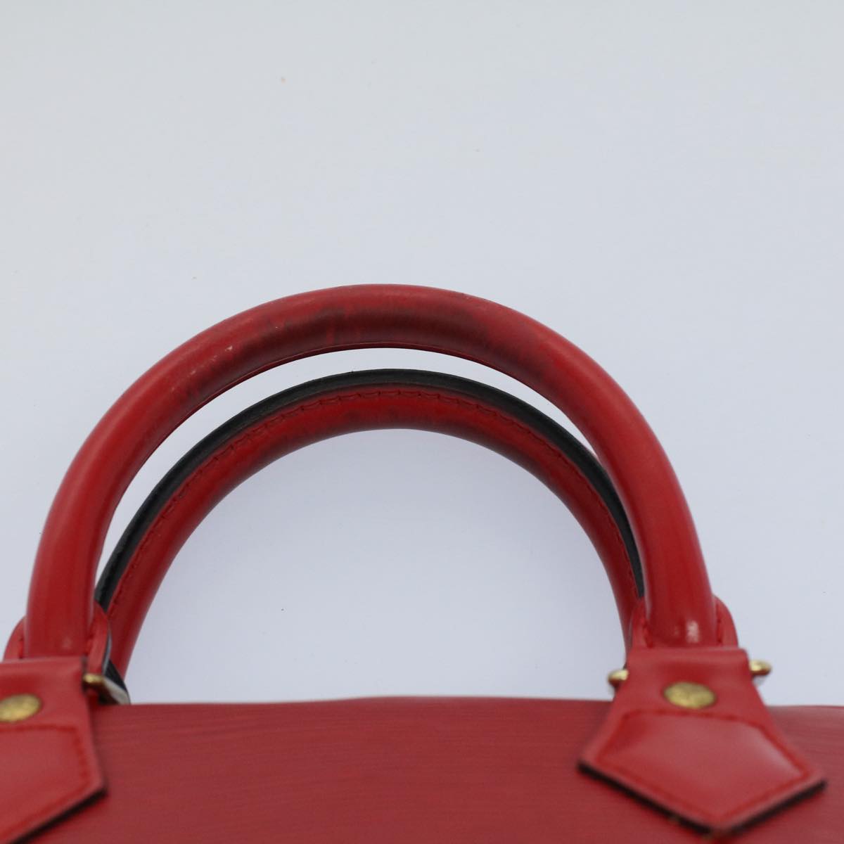 LOUIS VUITTON Epi Alma Hand Bag Castilian Red M52147 LV 53991