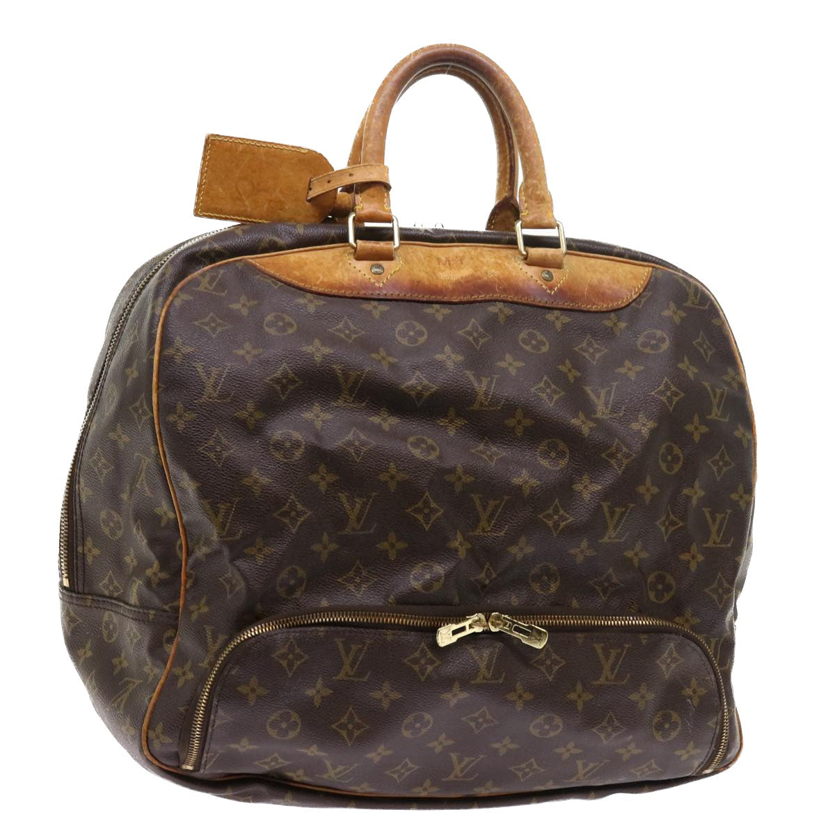 LOUIS VUITTON Monogram Evasion Boston Bag M41443 LV 53993
