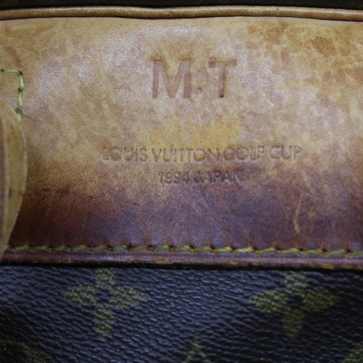 LOUIS VUITTON Monogram Evasion Boston Bag M41443 LV 53993