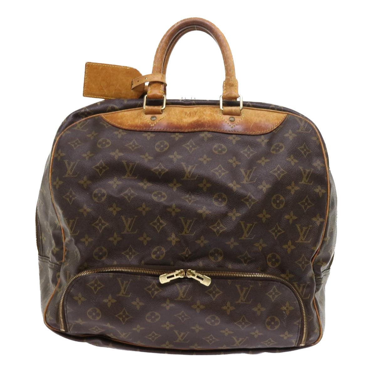LOUIS VUITTON Monogram Evasion Boston Bag M41443 LV 53993