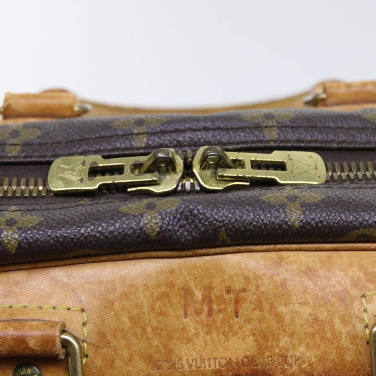 LOUIS VUITTON Monogram Evasion Boston Bag M41443 LV 53993