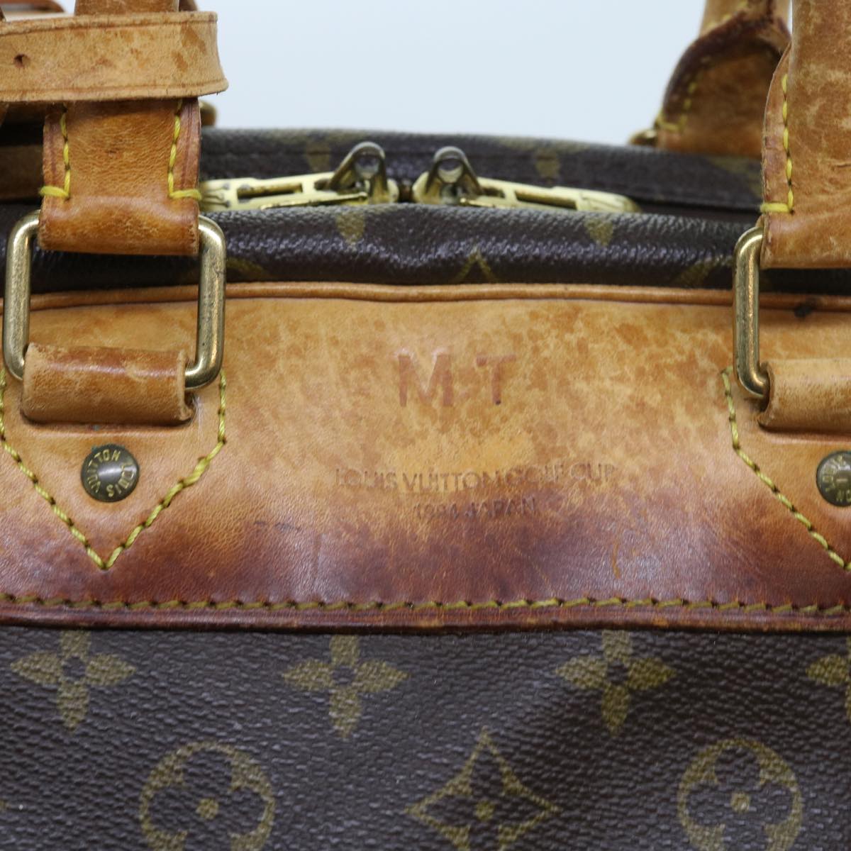 LOUIS VUITTON Monogram Evasion Boston Bag M41443 LV 53993