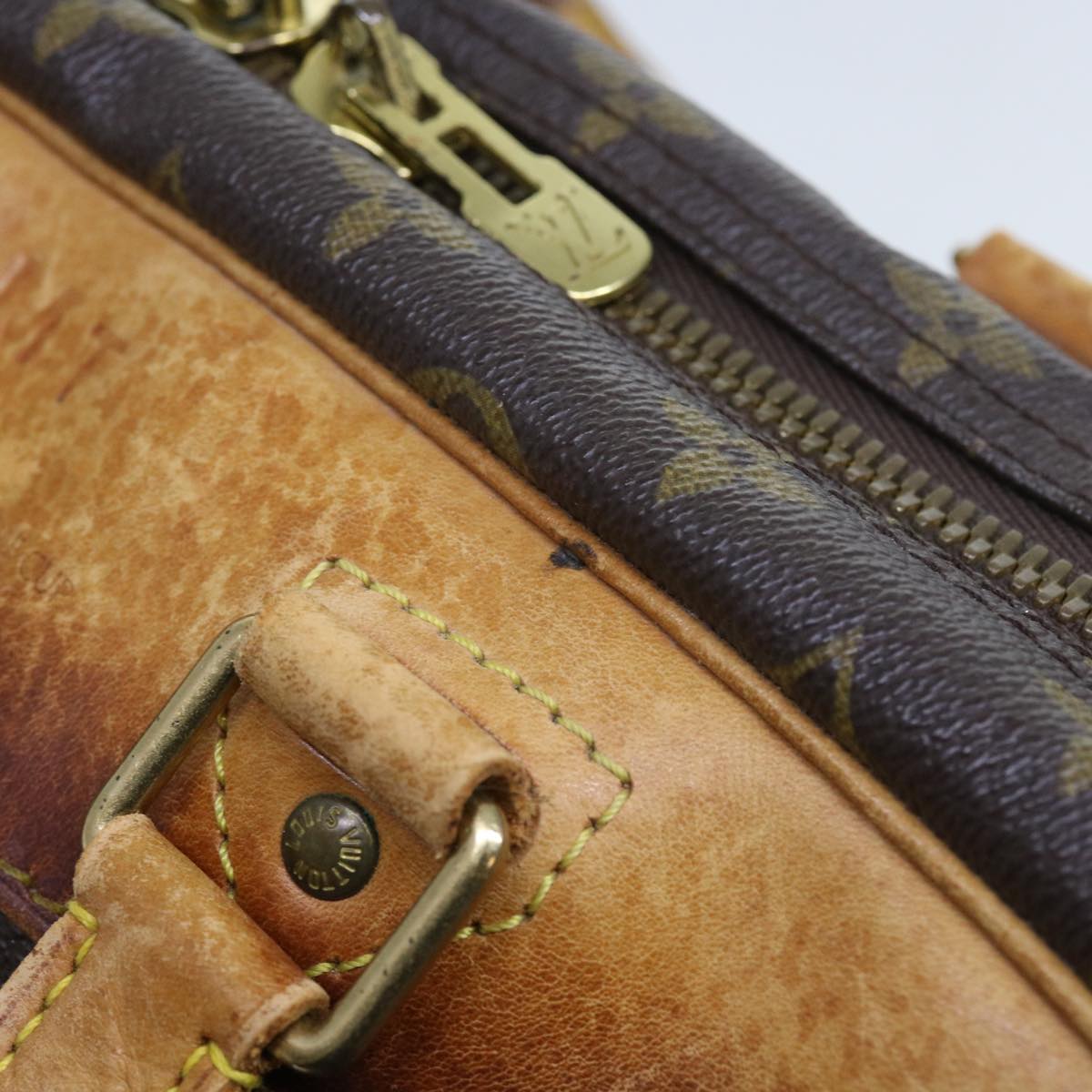 LOUIS VUITTON Monogram Evasion Boston Bag M41443 LV 53993