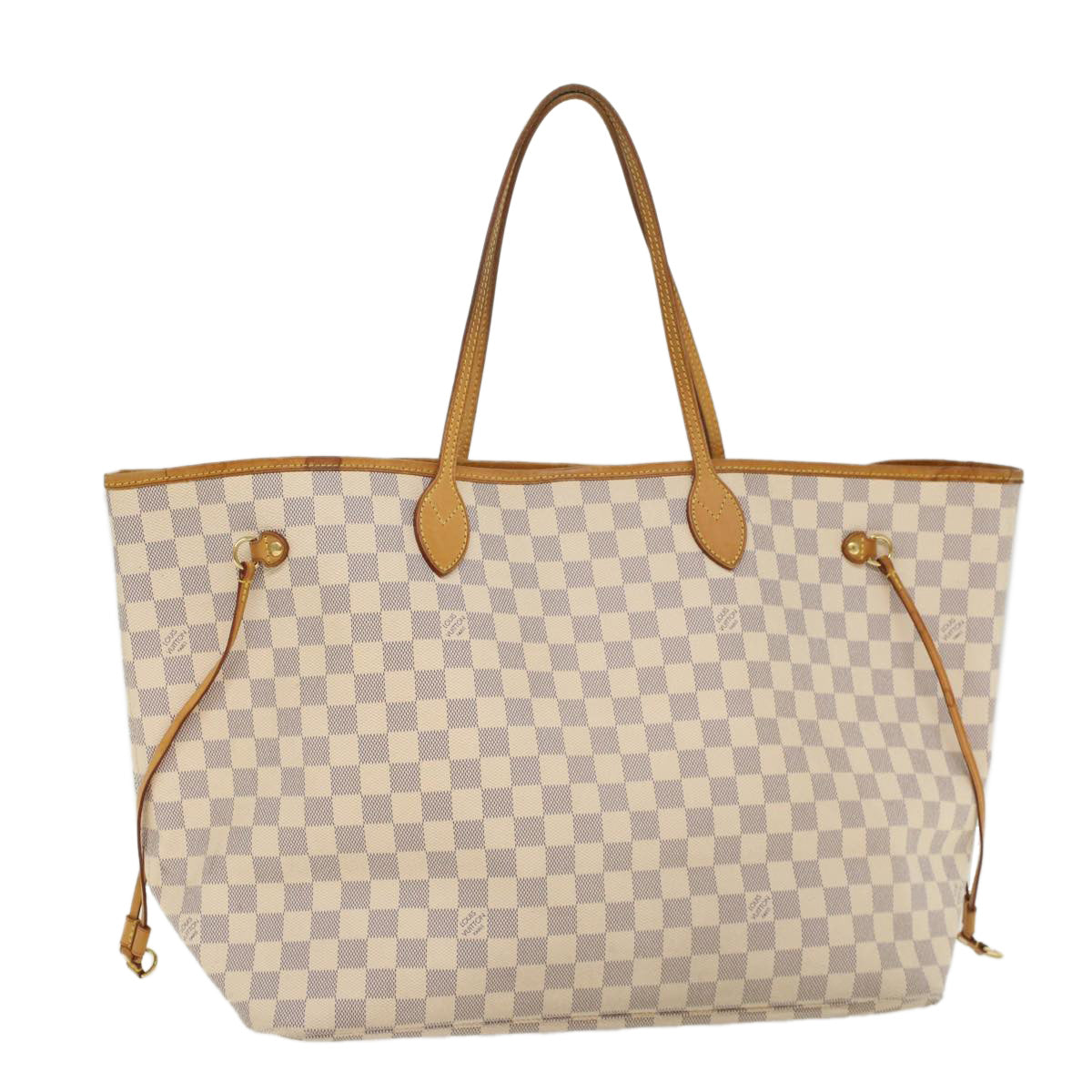 LOUIS VUITTON Damier Azur Neverfull GM Tote Bag N41360 LV 53994