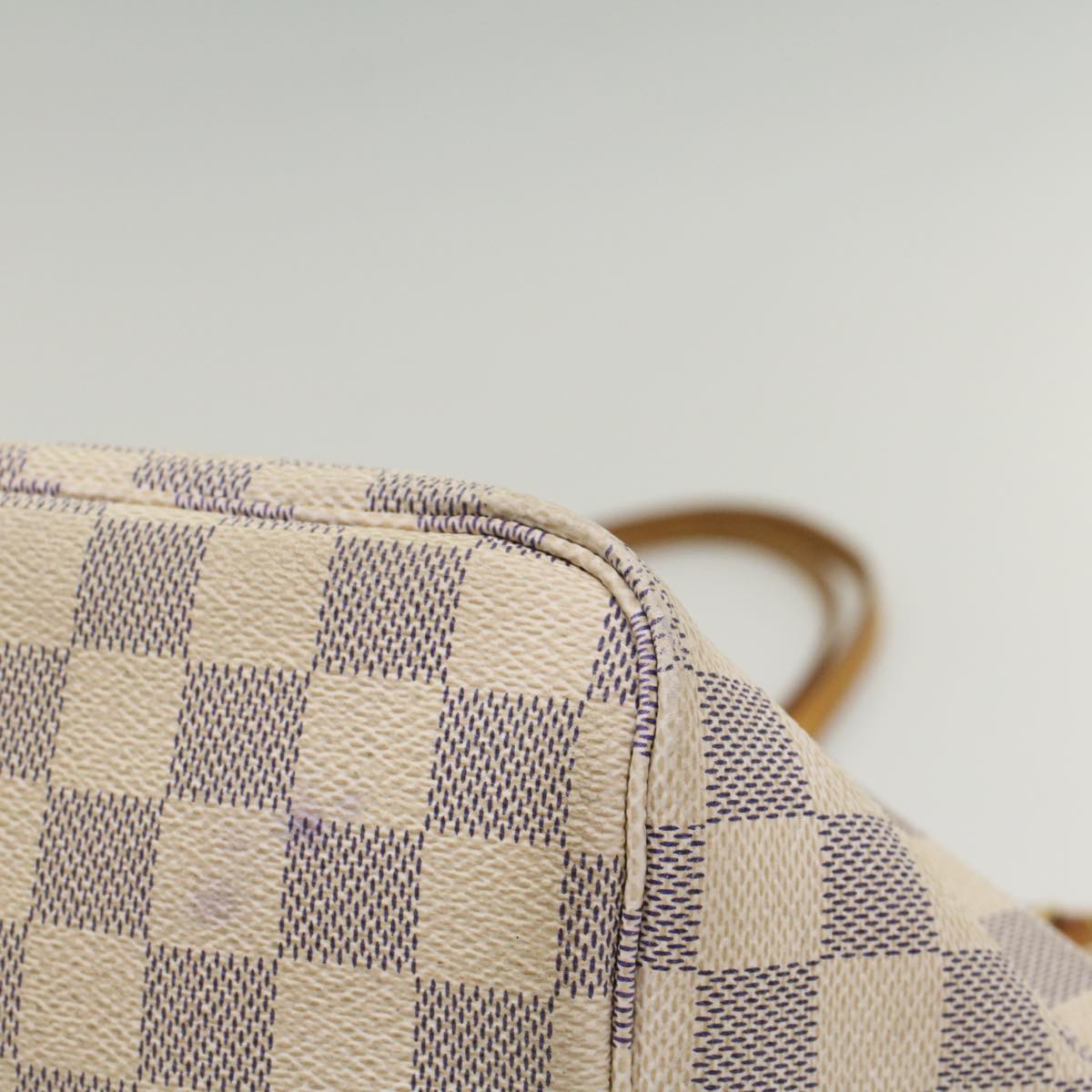 LOUIS VUITTON Damier Azur Neverfull GM Tote Bag N41360 LV 53994