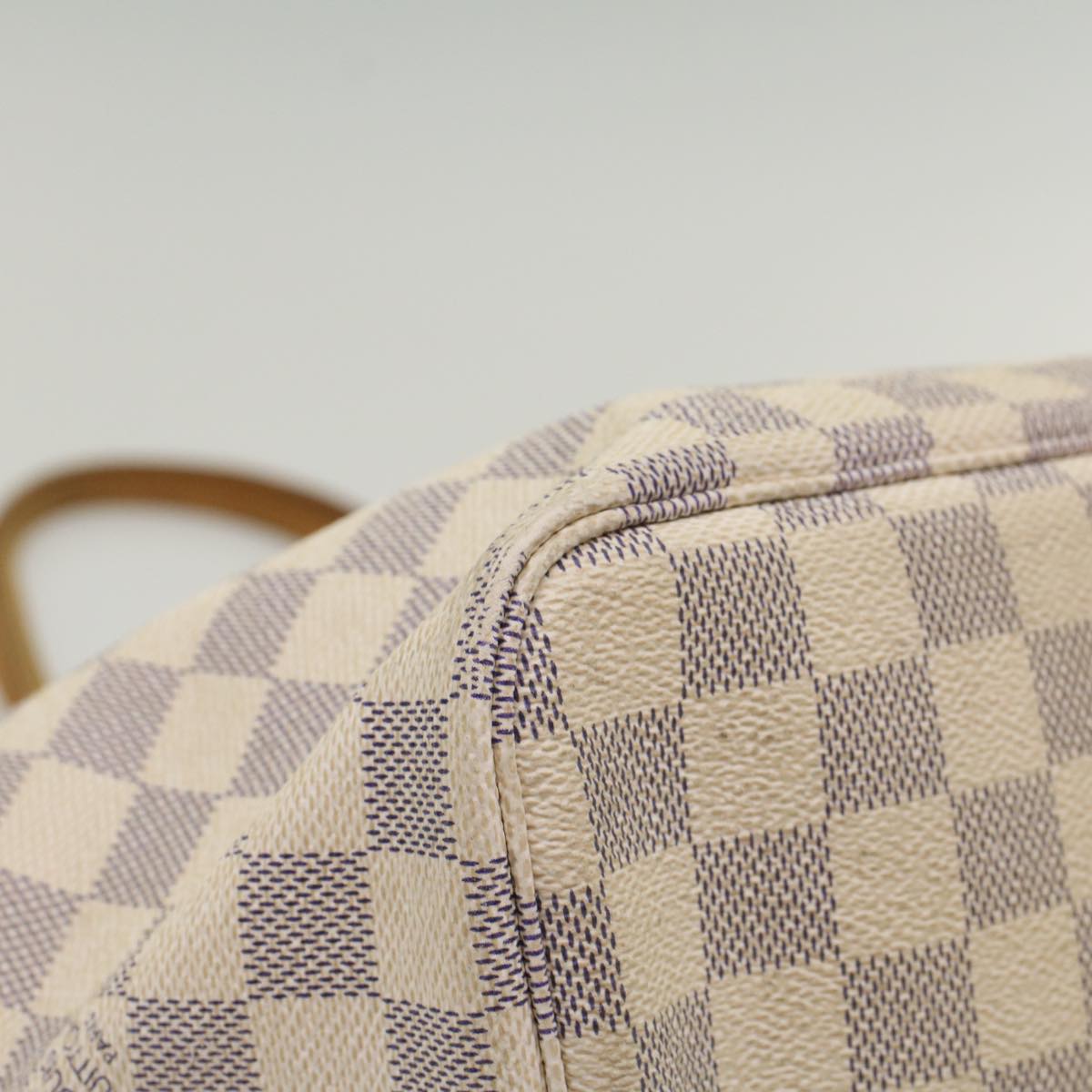 LOUIS VUITTON Damier Azur Neverfull GM Tote Bag N41360 LV 53994