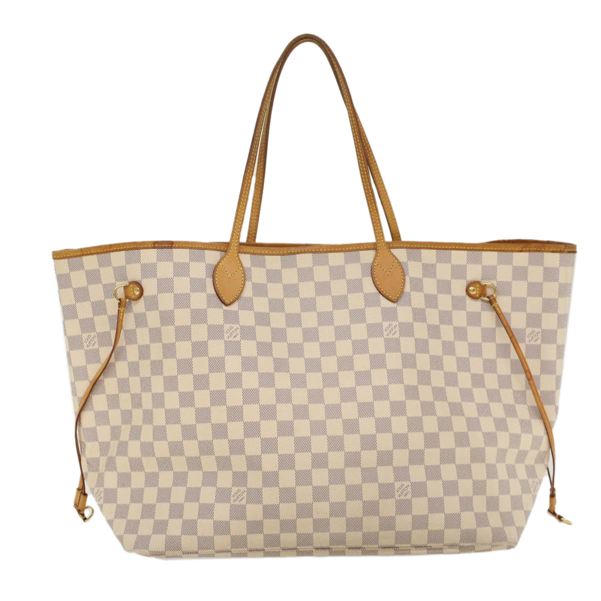 LOUIS VUITTON Damier Azur Neverfull GM Tote Bag N41360 LV 53994